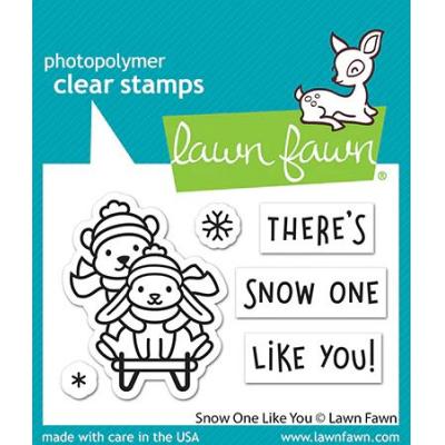 Lawn Fawn Clear Stamps - Snow One Like You